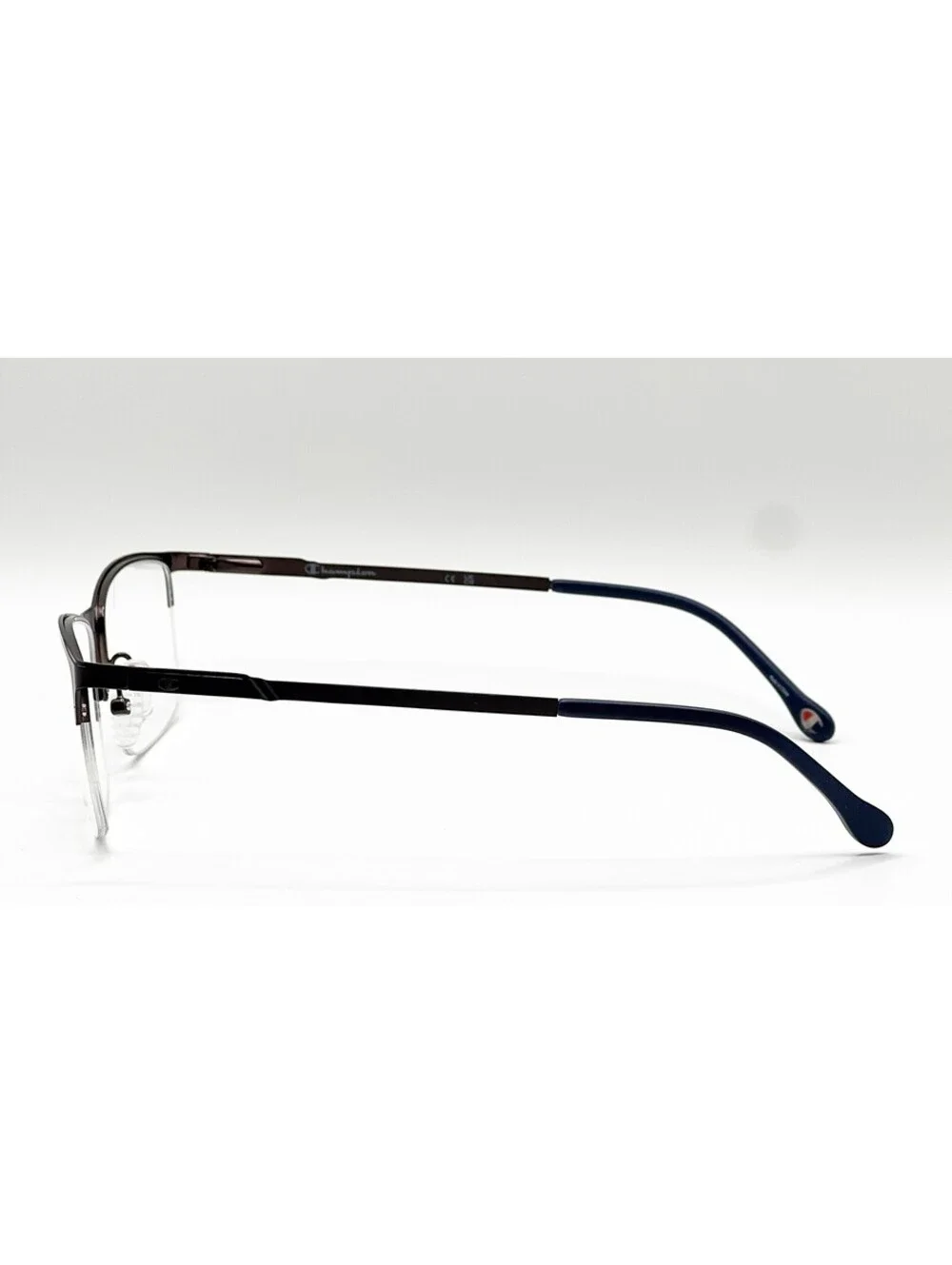 Champion CU 4016 C02 Gunmetal Rectangle Authentic Eyeglass Frames 58-18-150